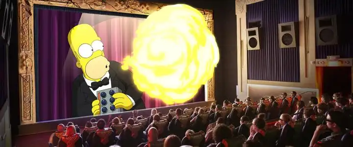 The Simpsons in 4D